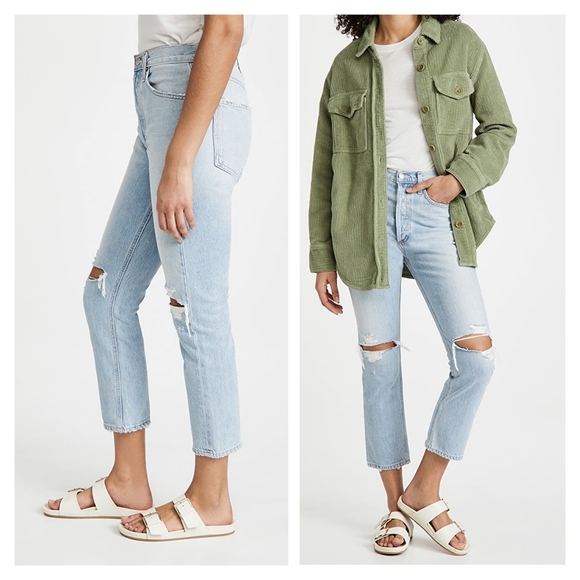 Agolde Riley Jeans Clear Skies - Picture 4 of 13